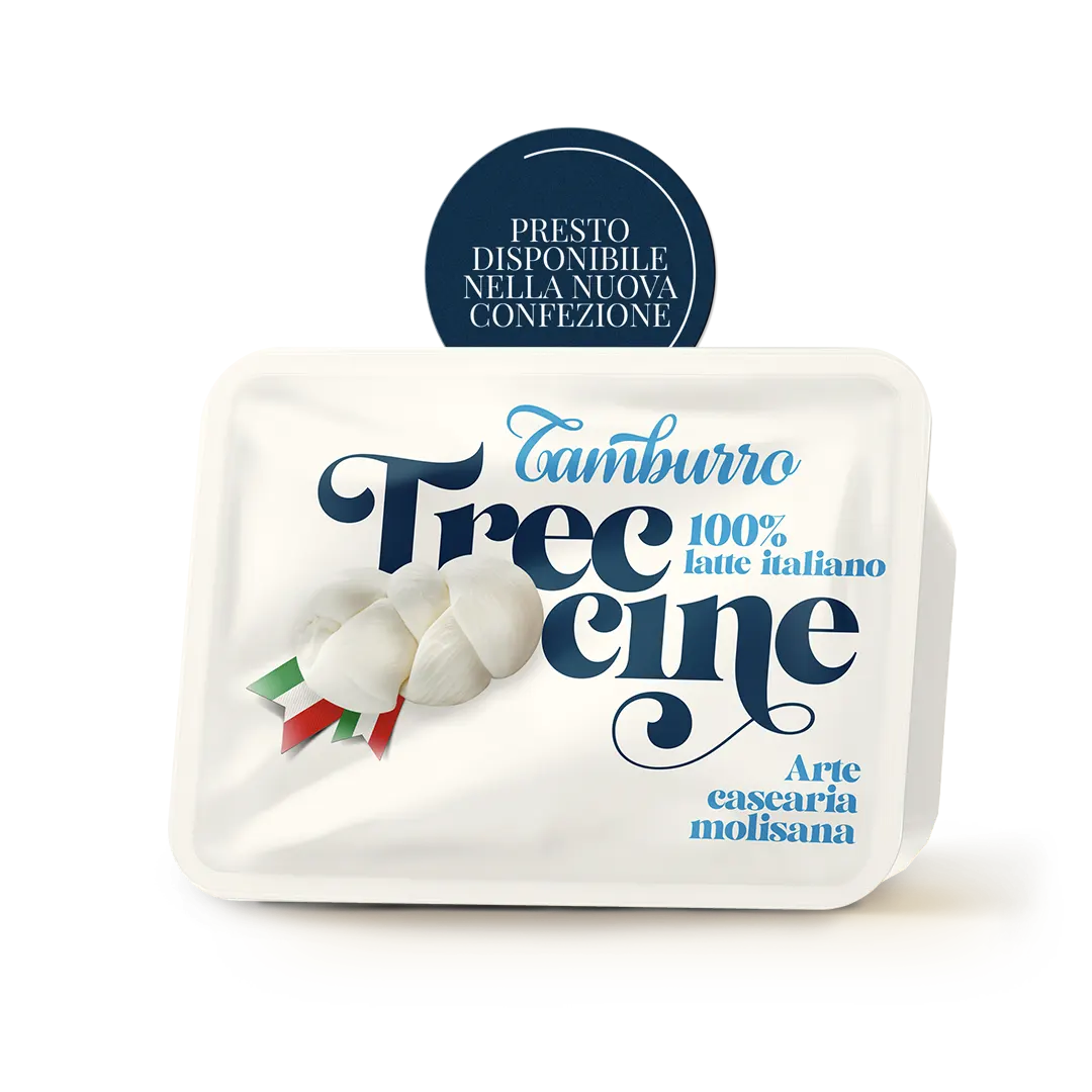 Treccine - Latte 100% italiano - Caseificio Tamburro